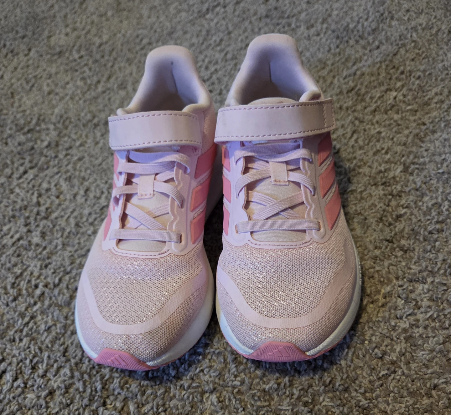 Girls Pink Adidas Cloudfoam Running Shoes - photo 2