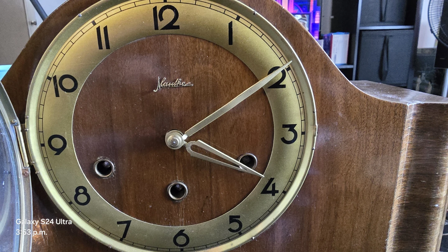 1960-1960 mauthe  clock - photo 3