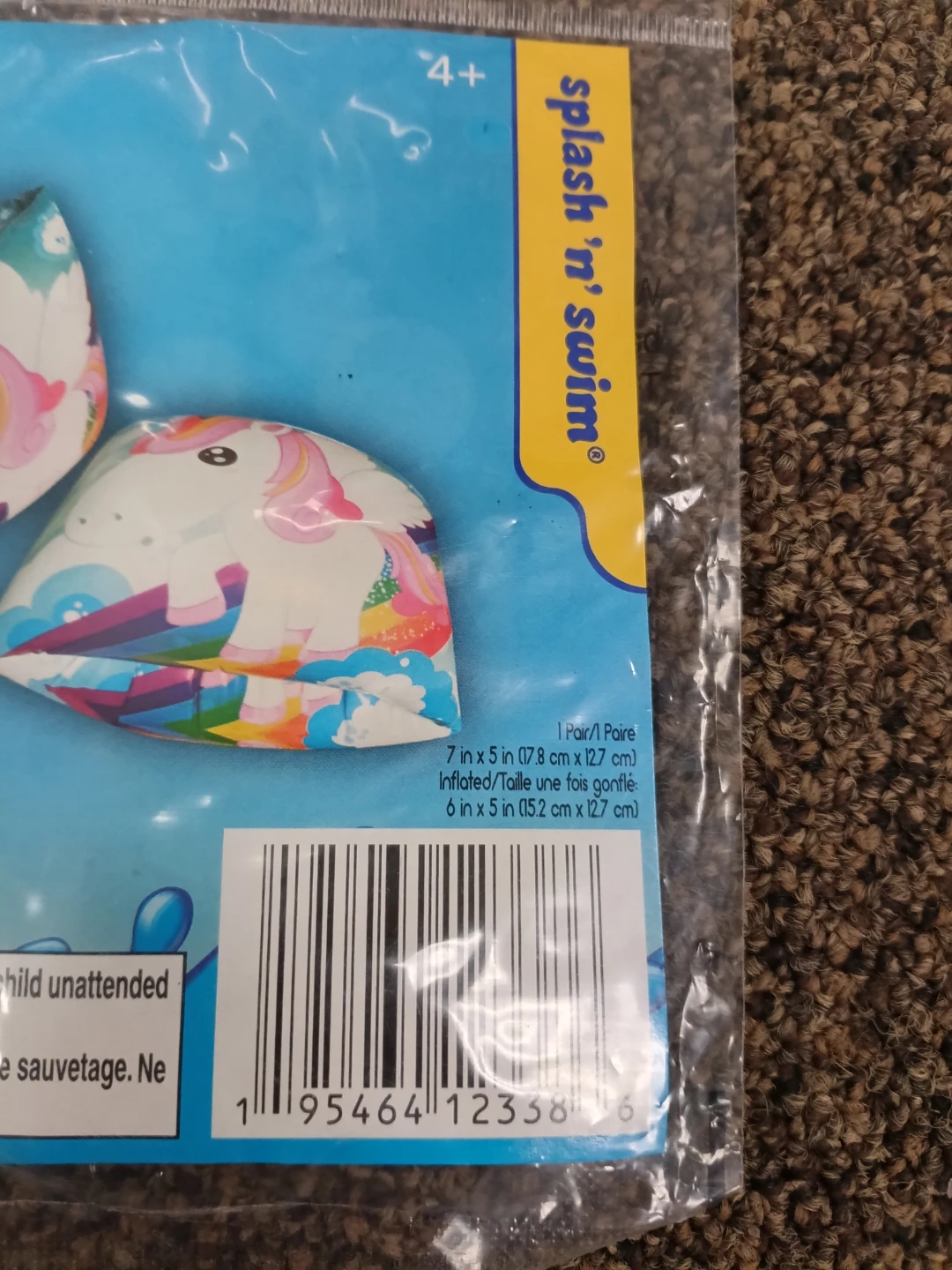 Outdoor Fun Splash-N-Swim Roll-On Arm Bands - photo 2