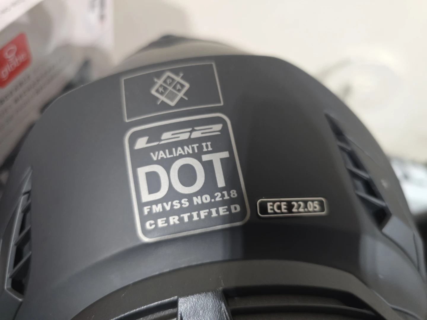 LS2 Valiant II XL Modular Motorcycle Helmet – Matte Black - photo 3