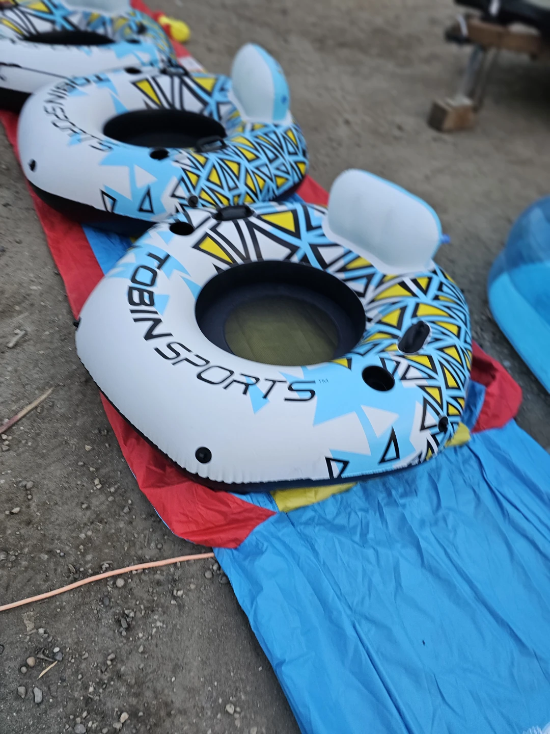 Tobin Sports Inflatable Water Slide Tubes - Set of 3 - photo 2