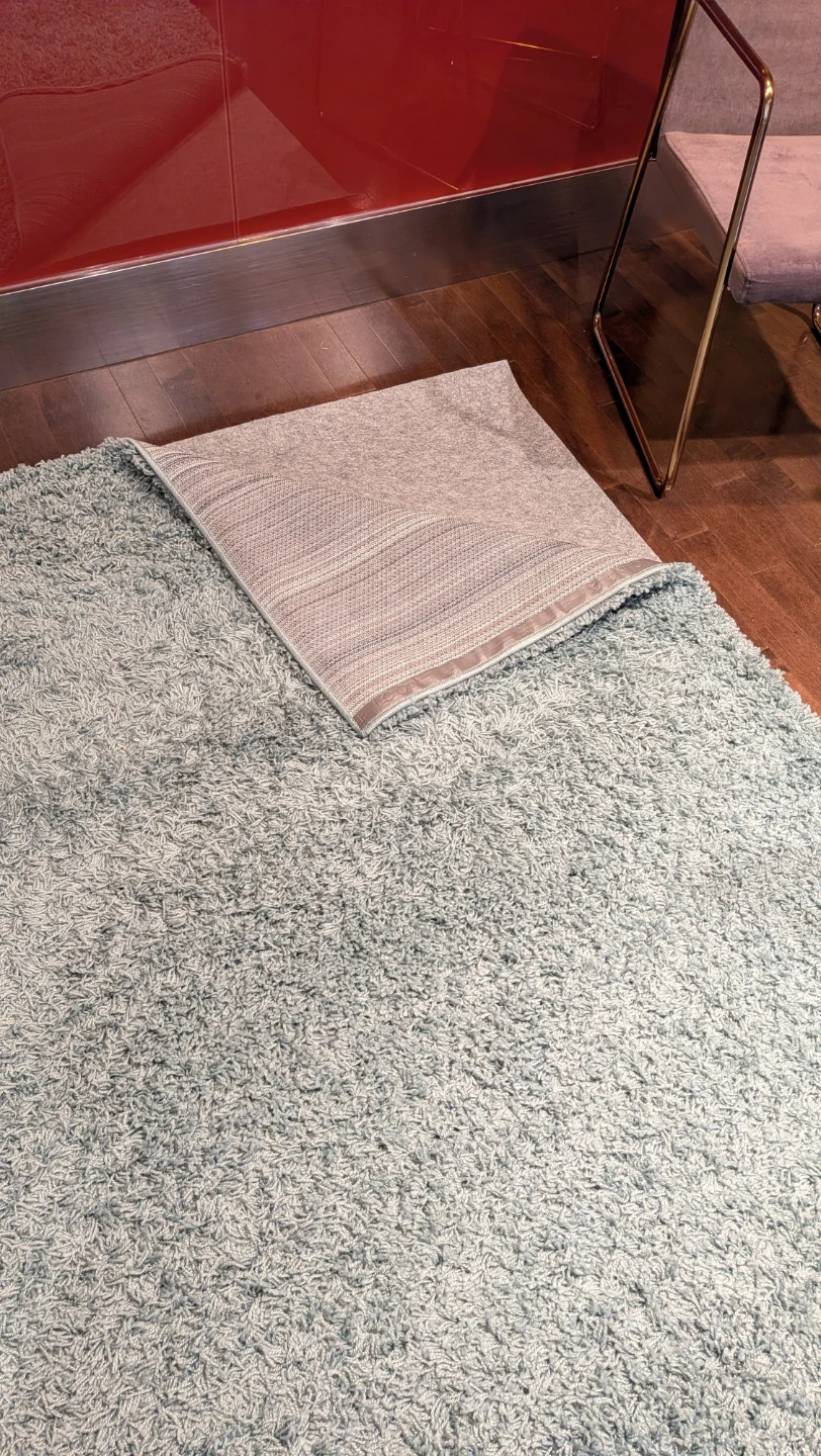 Unique Loom Solo Solid Shag Rug, incl. Underpad, 10' x 7' - photo 5