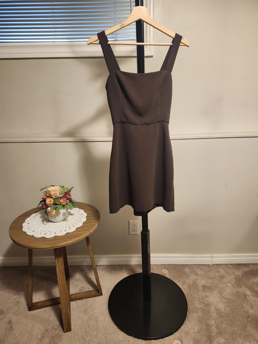 Wilfred Brown Mini Dress – Size S