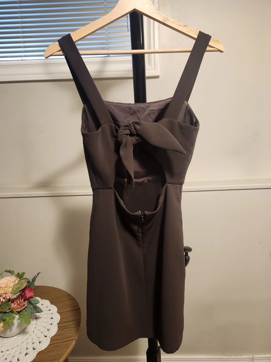 Wilfred Brown Mini Dress – Size S - photo 3
