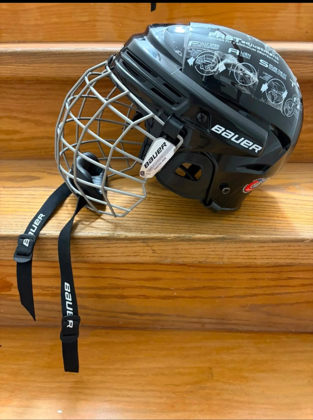 Bauer Hockey Helmet with Cage