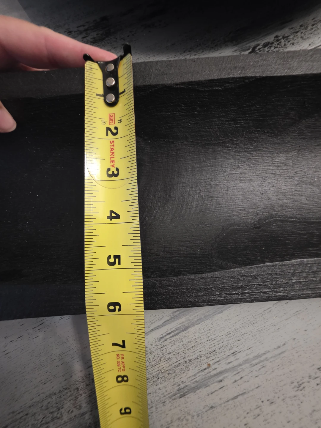 Black Wooden Dough Bowl - photo 3