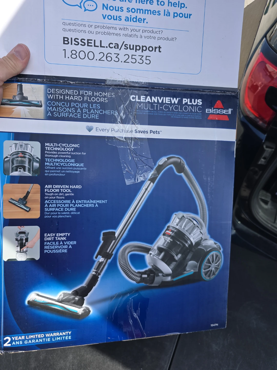 Bissell CleanView Plus Multi-Cyclonic Vacuum - photo 2