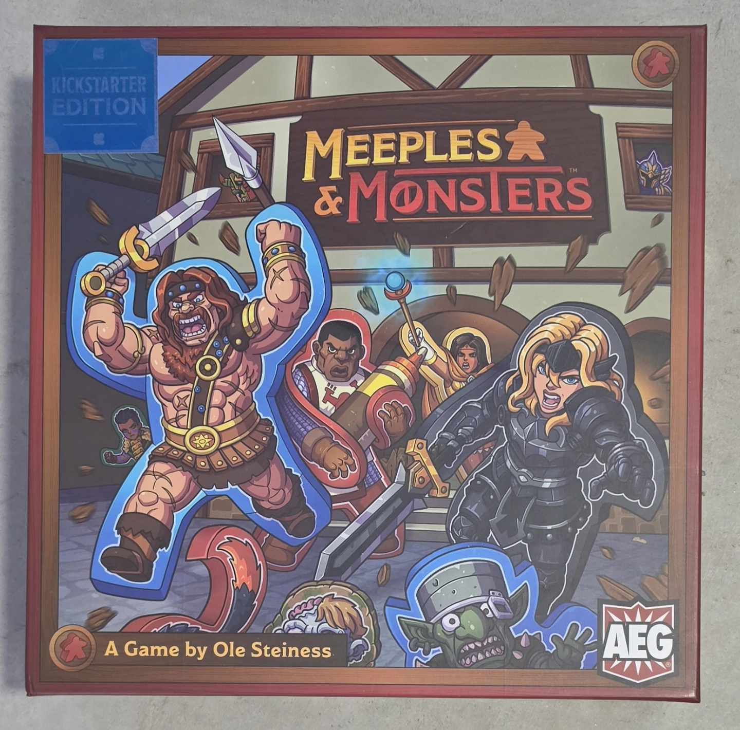 Meeples & Monsters Kickstarter Edition Board Game