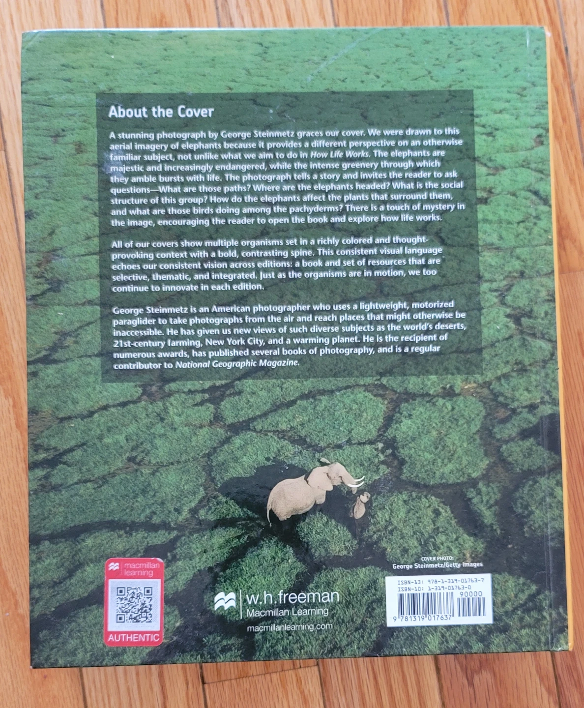 Biology How Life Works Third Edition - Hard Cover Version - photo 2