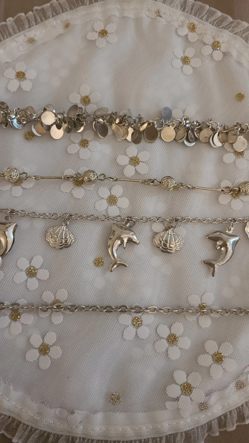 4 Anklets for $5