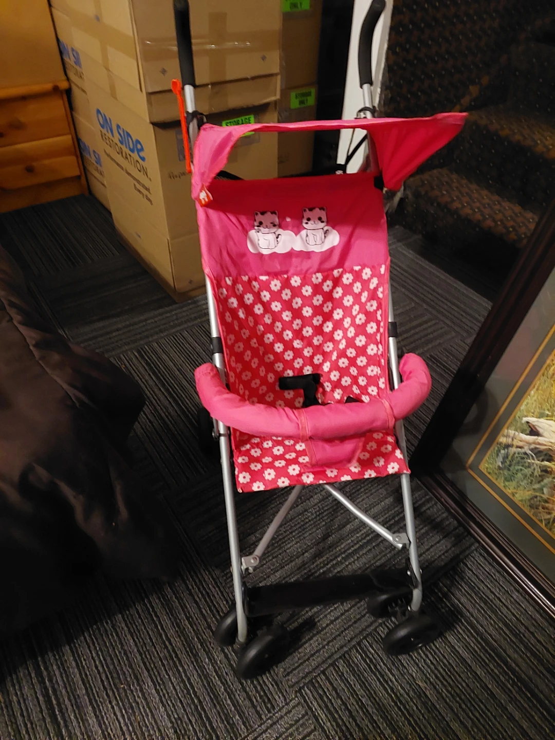 Pink Stroller