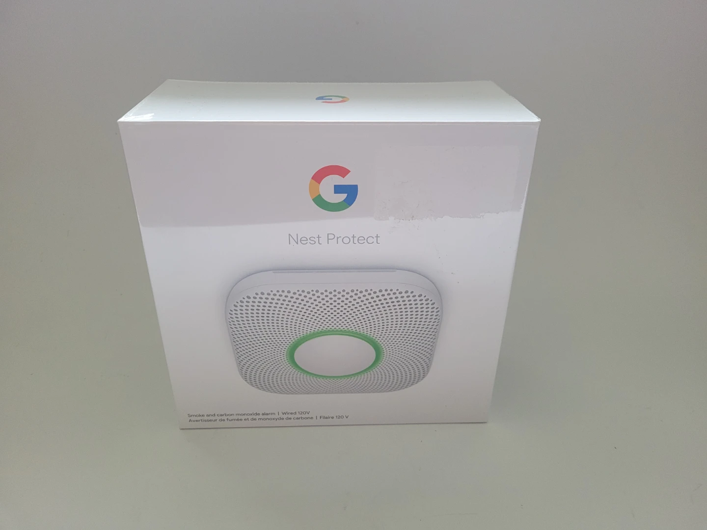 Sealed New Google Nest Protect Wired Smoke and CO Alarm - photo 5