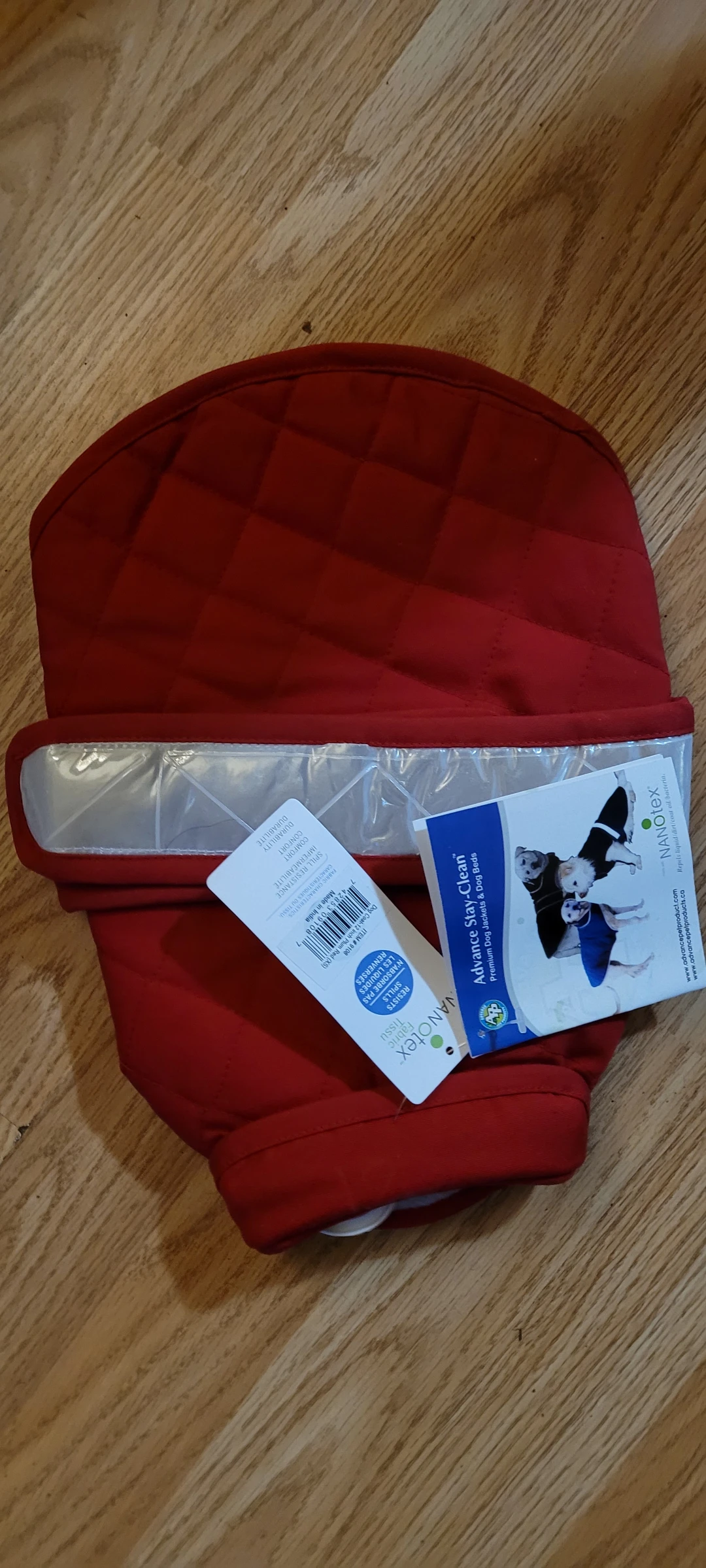 Nanotex Red Dog Jacket Size 12
