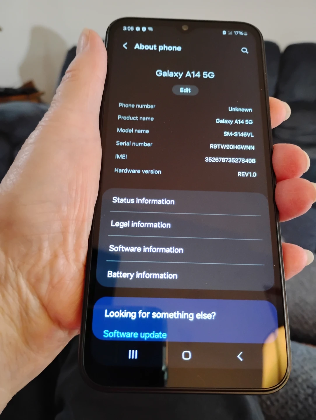 Samsung Galaxy A14 5G Smartphone