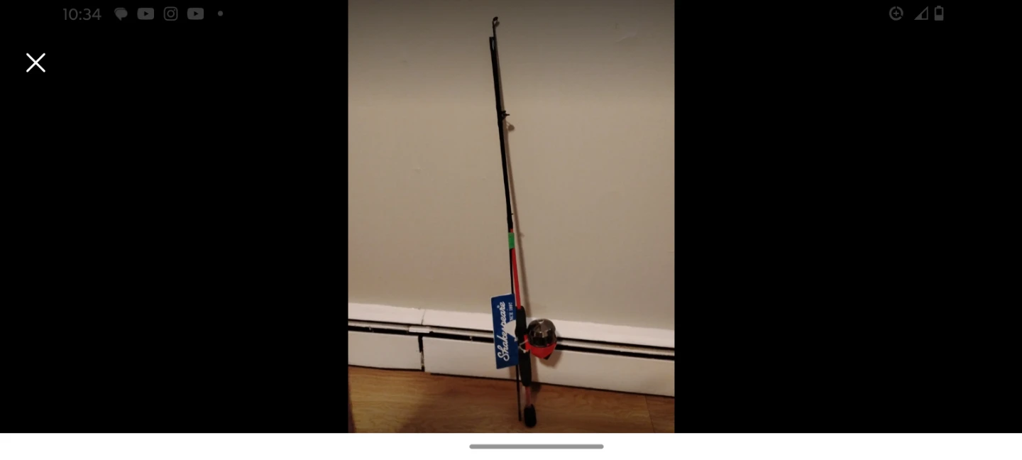 Shakespeare Fishing Rod and Reel Combo