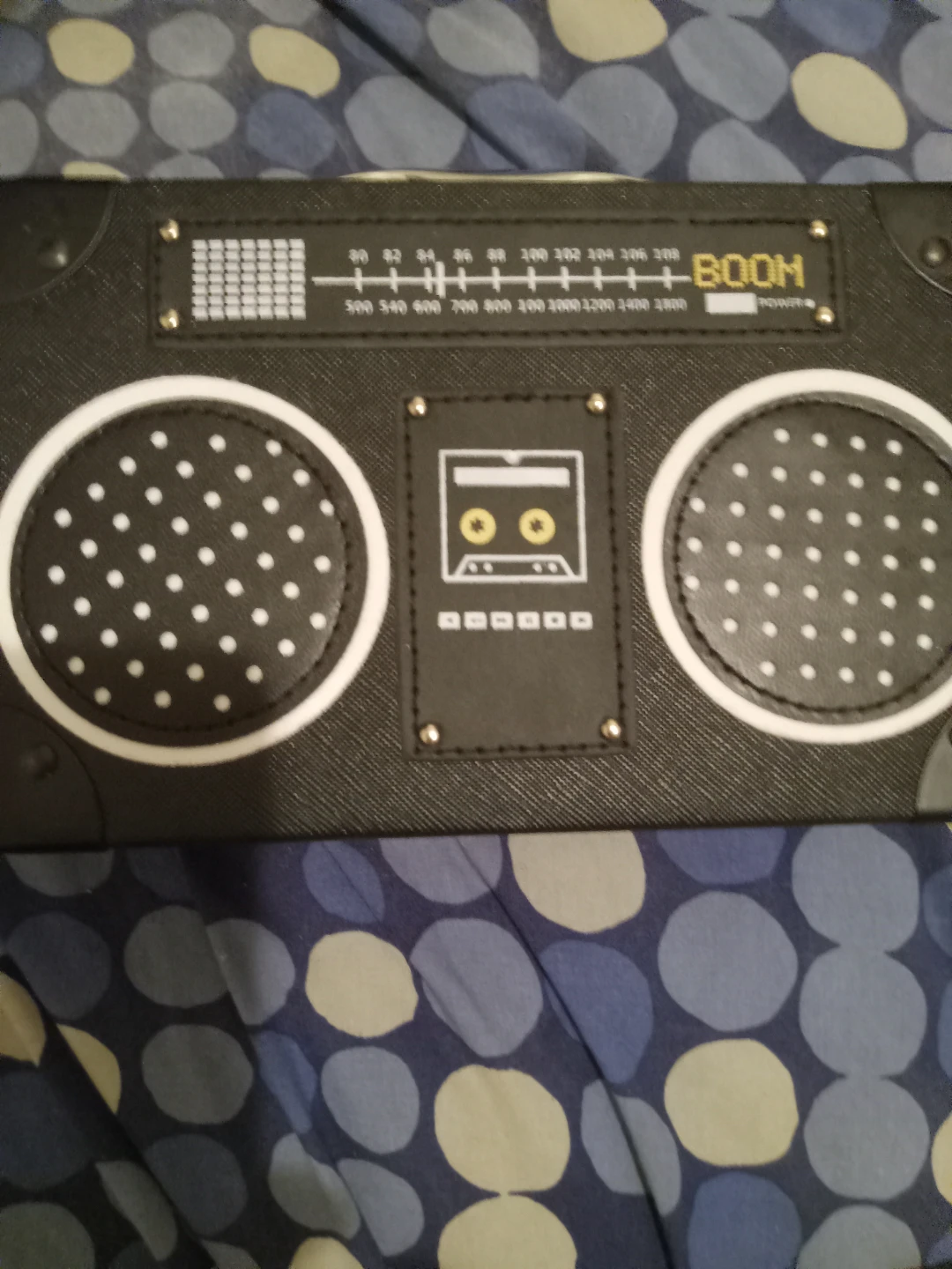 Black Boombox Pencil Case - photo 2