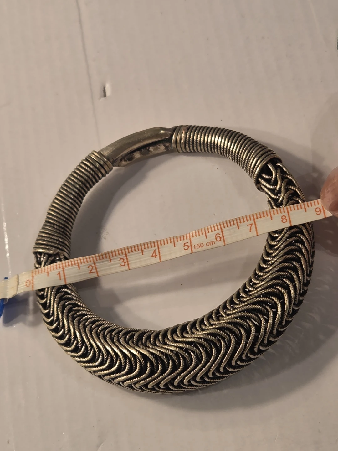 Woven Metal Cuff Bracelet - photo 5