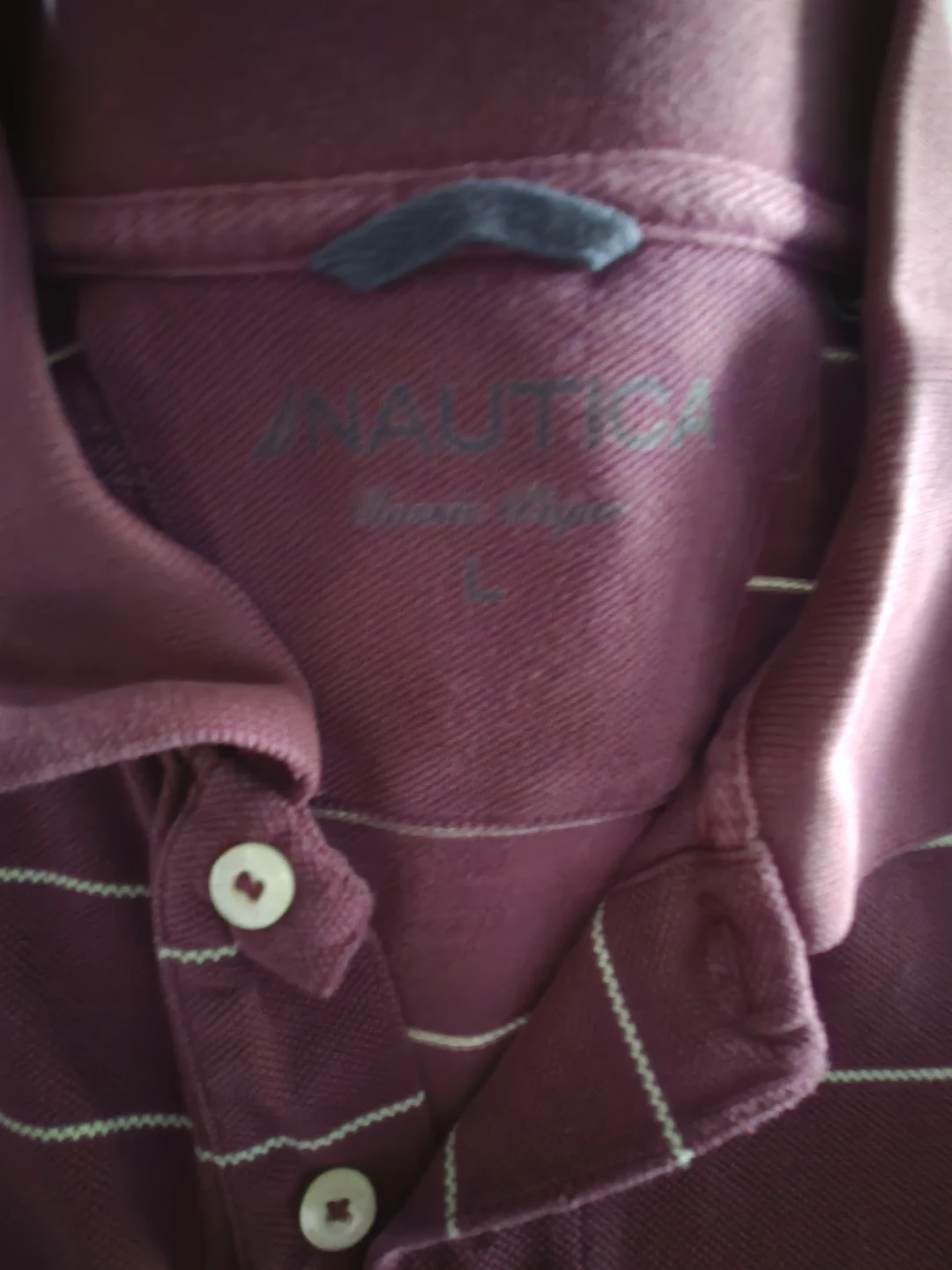 Nautica Men's Striped Polo Shirt - photo 2