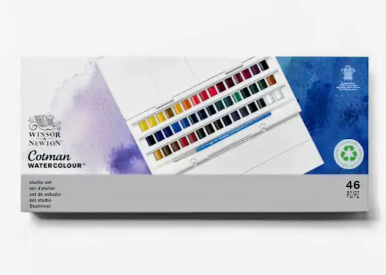 Winsor & Newton Cotman Watercolour Studio Set (46 Colours) - photo 3