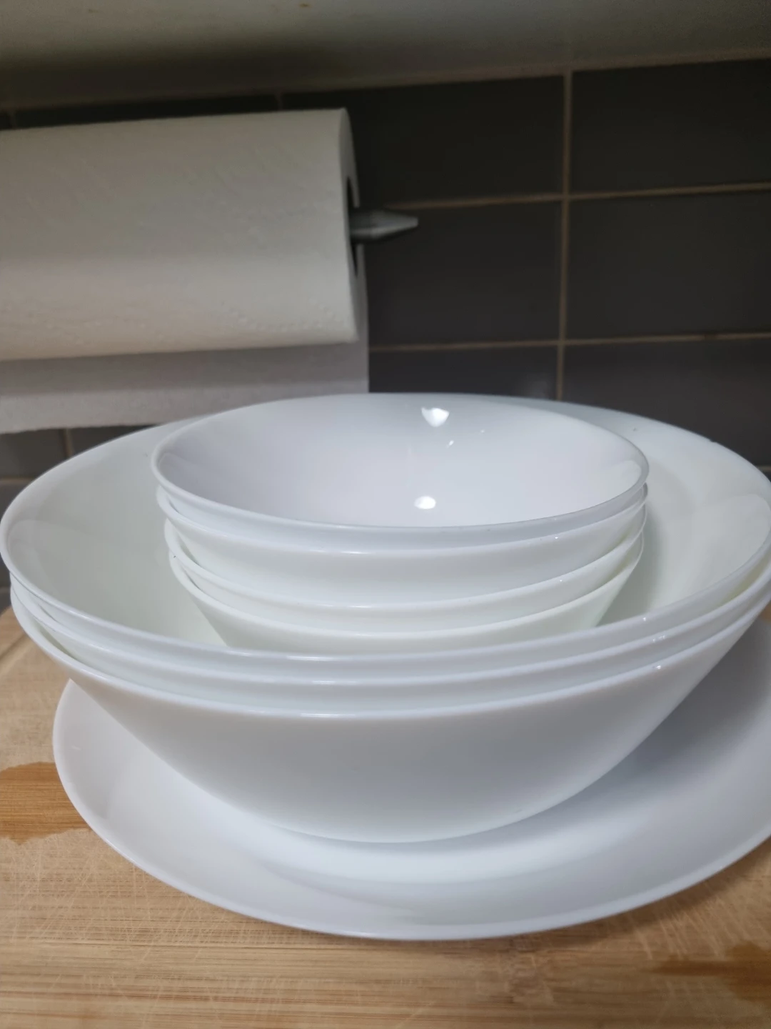 White Bowls - Set of 5