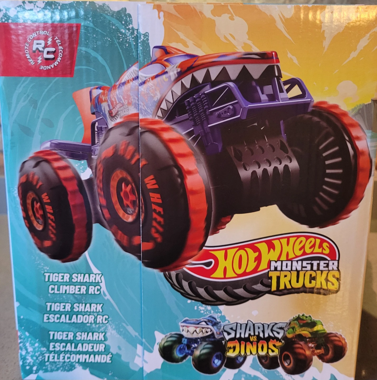 Hot Wheels Monster Trucks Tiger Shark Climber RC - photo 2
