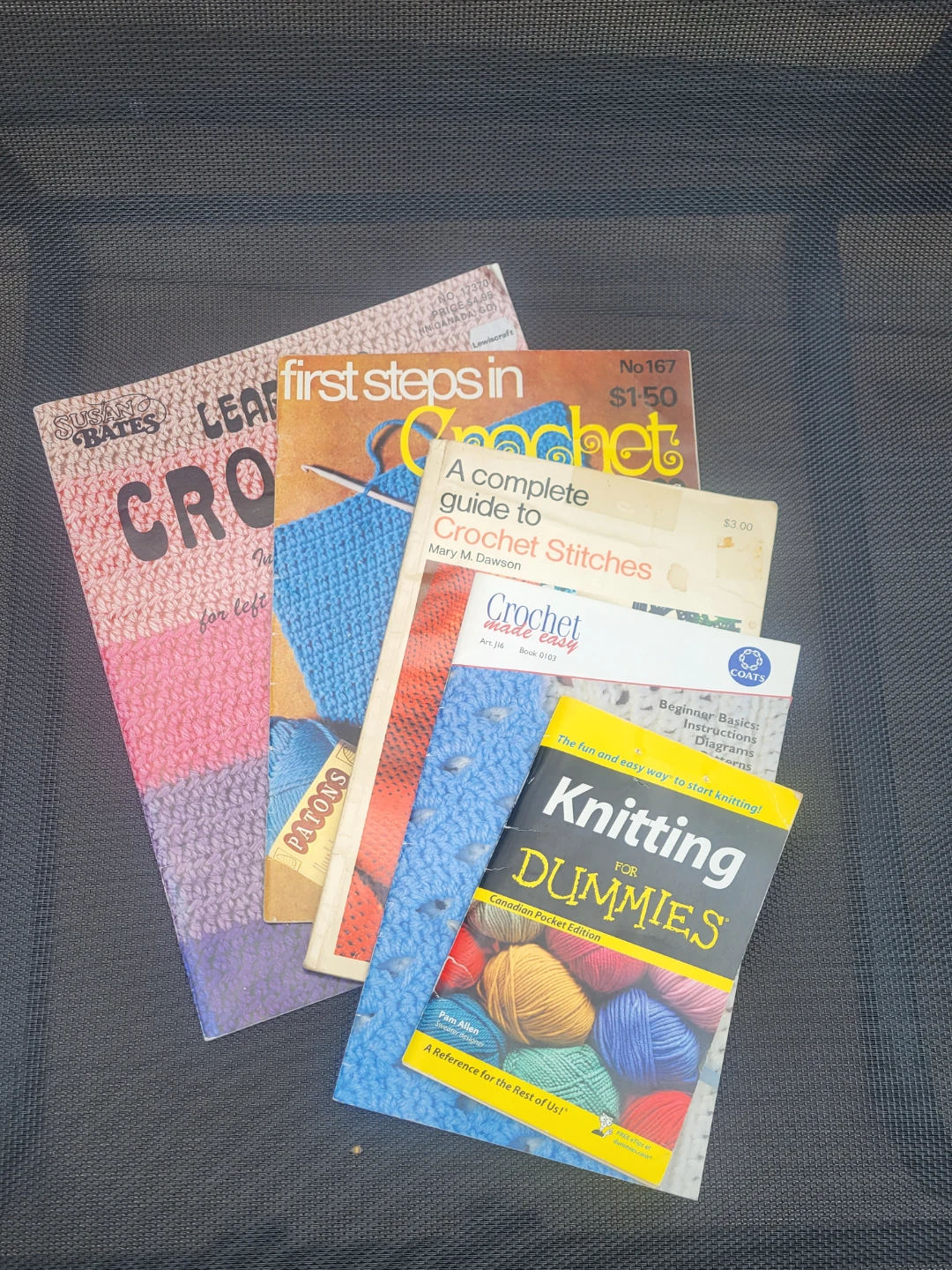 Crochet Books ($2 for all)