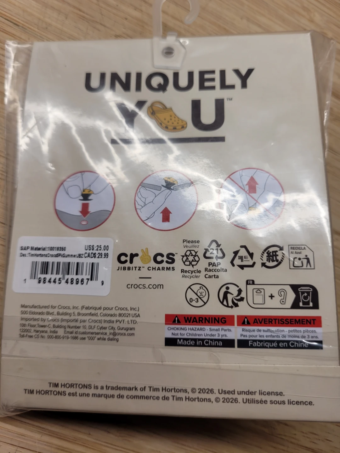 $10.Tim Hortons x Crocs Jibbitz Charms Set - photo 5