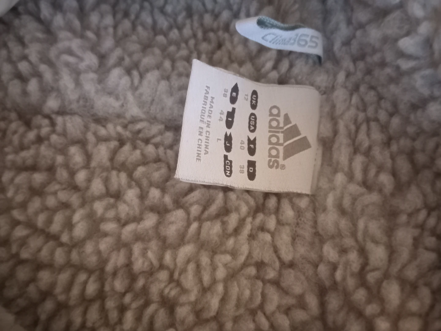 Adidas Women's White Sherpa Lined Parka Jacket - photo 3