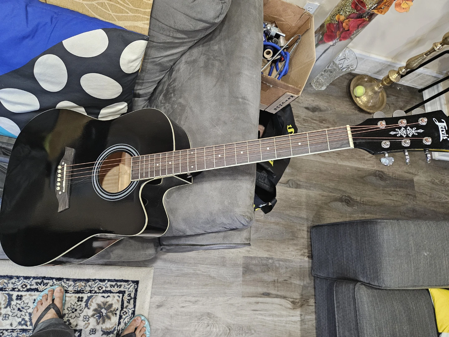 Jervis JA-36BK Acoustic Guitar - photo 3