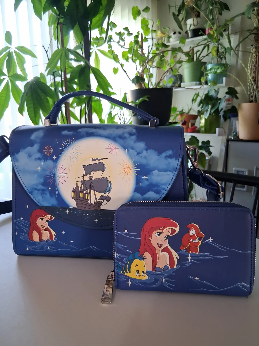 Loungefly Disney The Little Mermaid Wallet & Purse Set