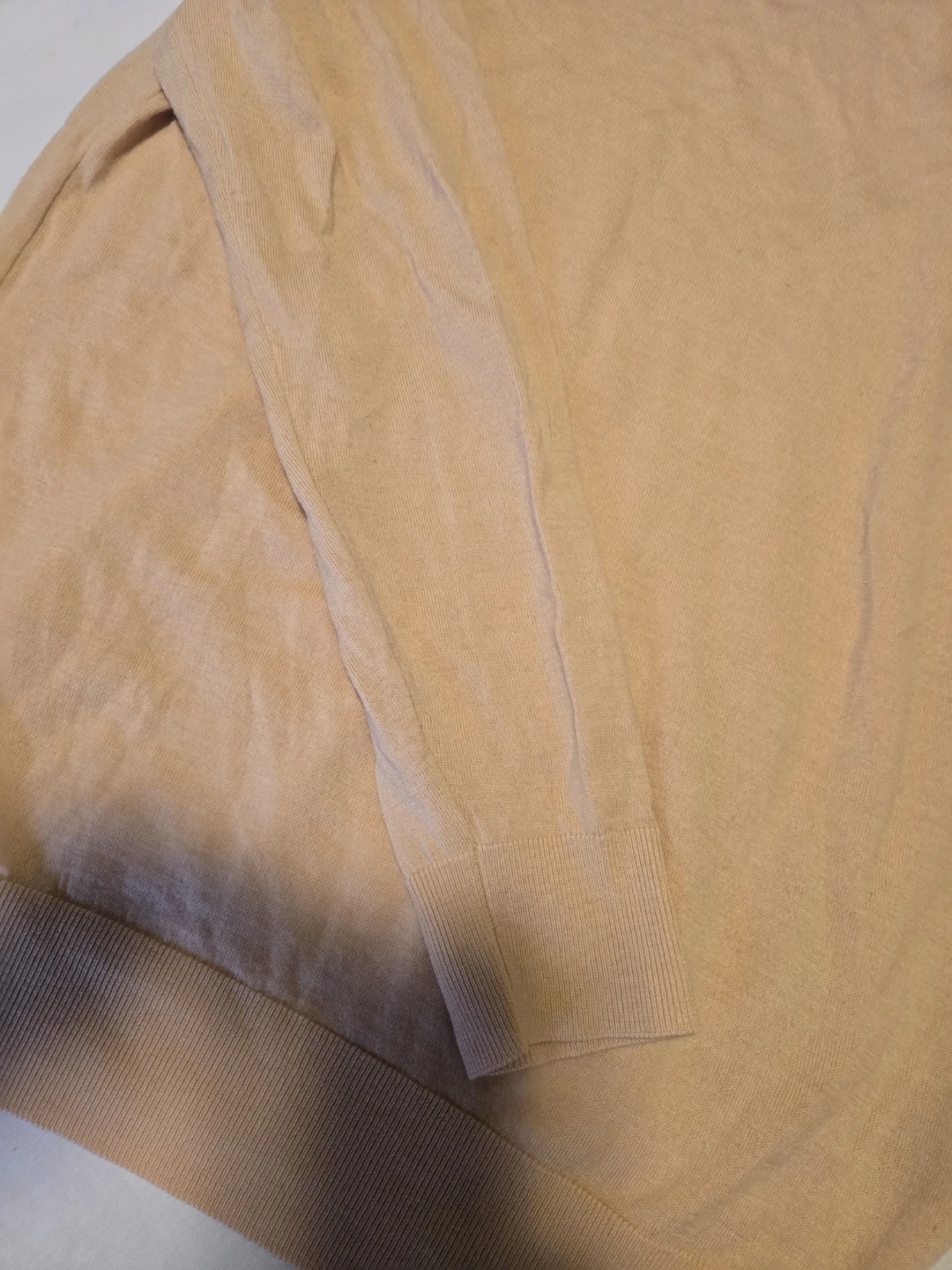 Uniqlo Peach Crew Neck Sweater Large - photo 2