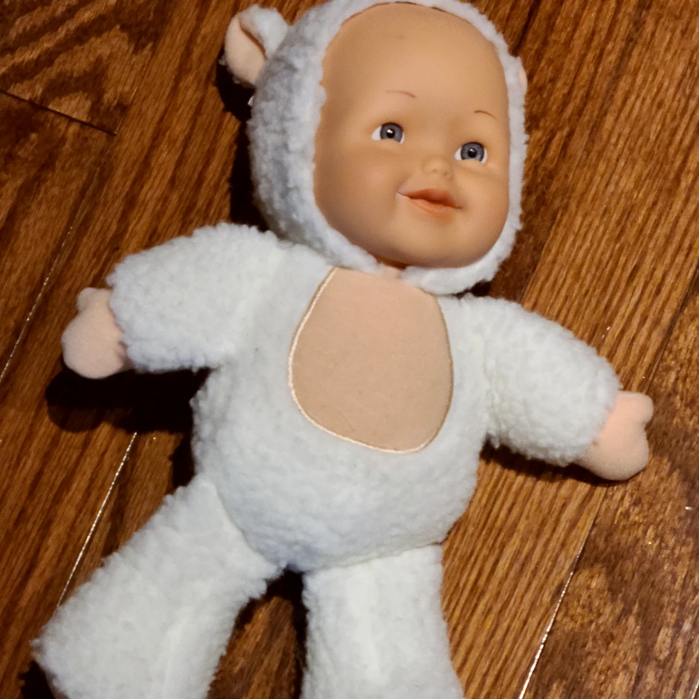 Plush Baby Doll in Sheep Costume