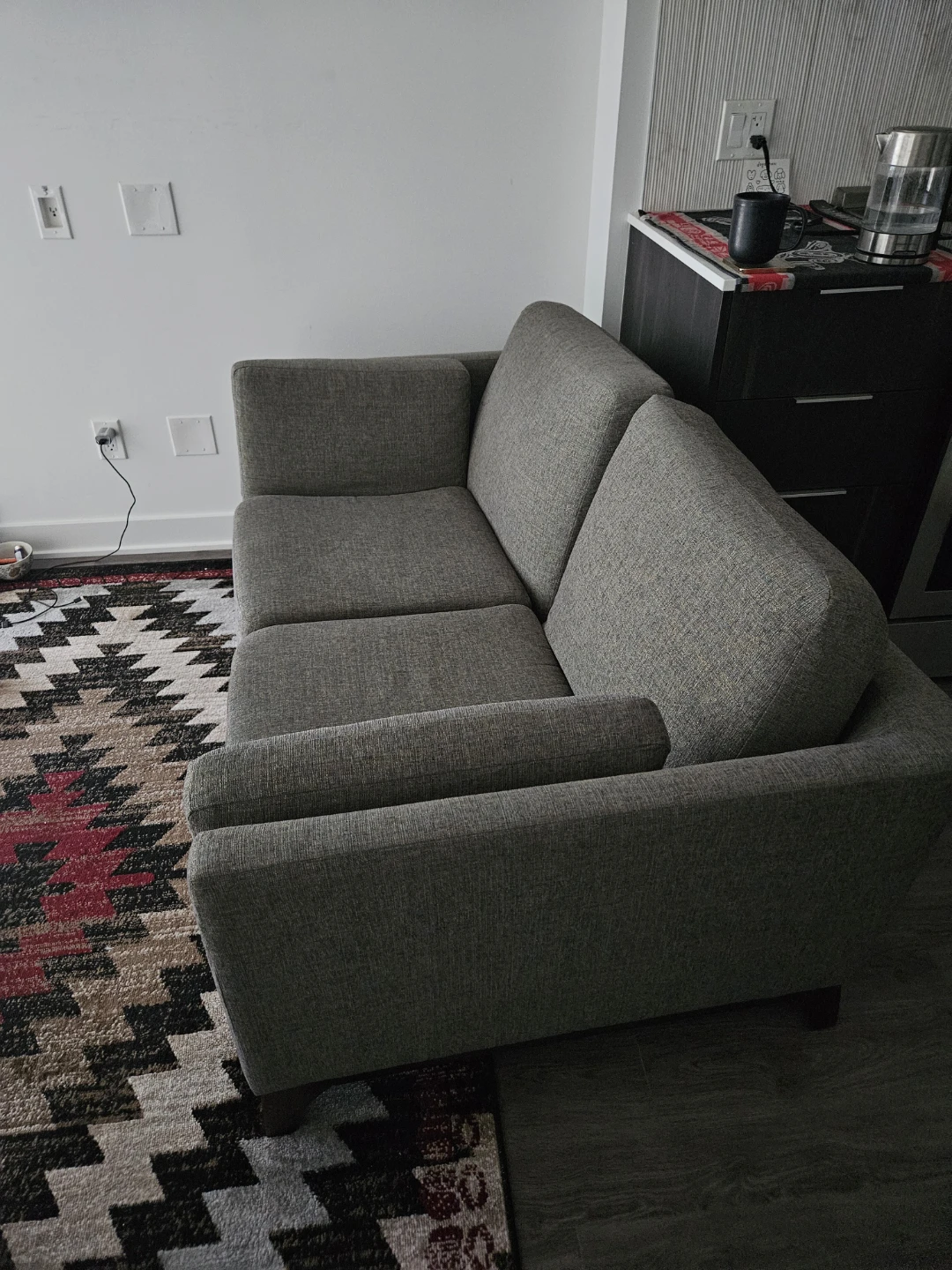 Article Green Loveseat 61" - photo 2