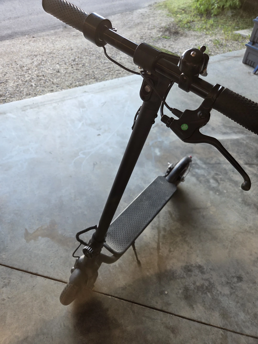 Black Electric Scooter