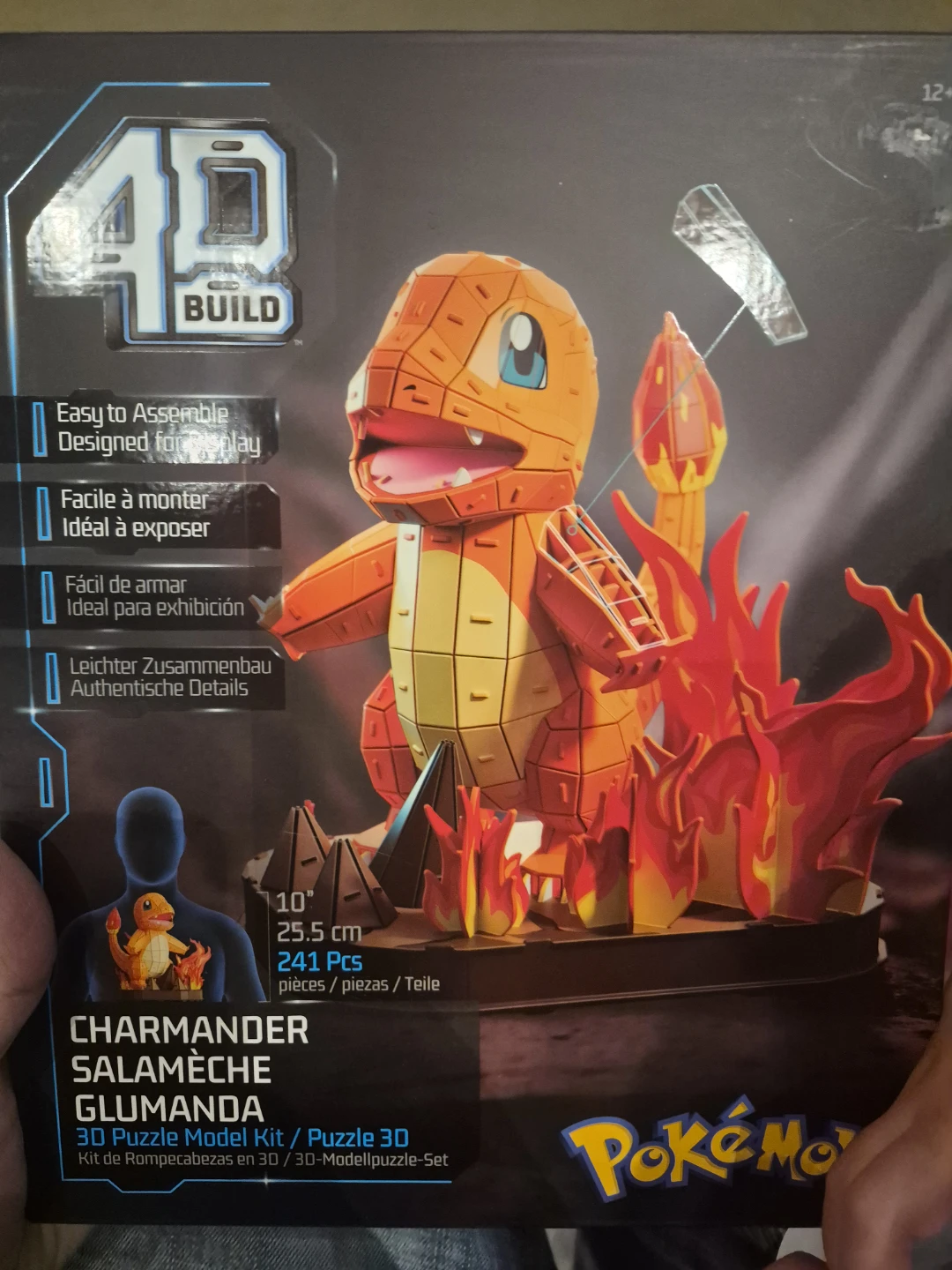 4D Build Pokémon 3D Puzzle Model Kits - Charmander & Pikachu