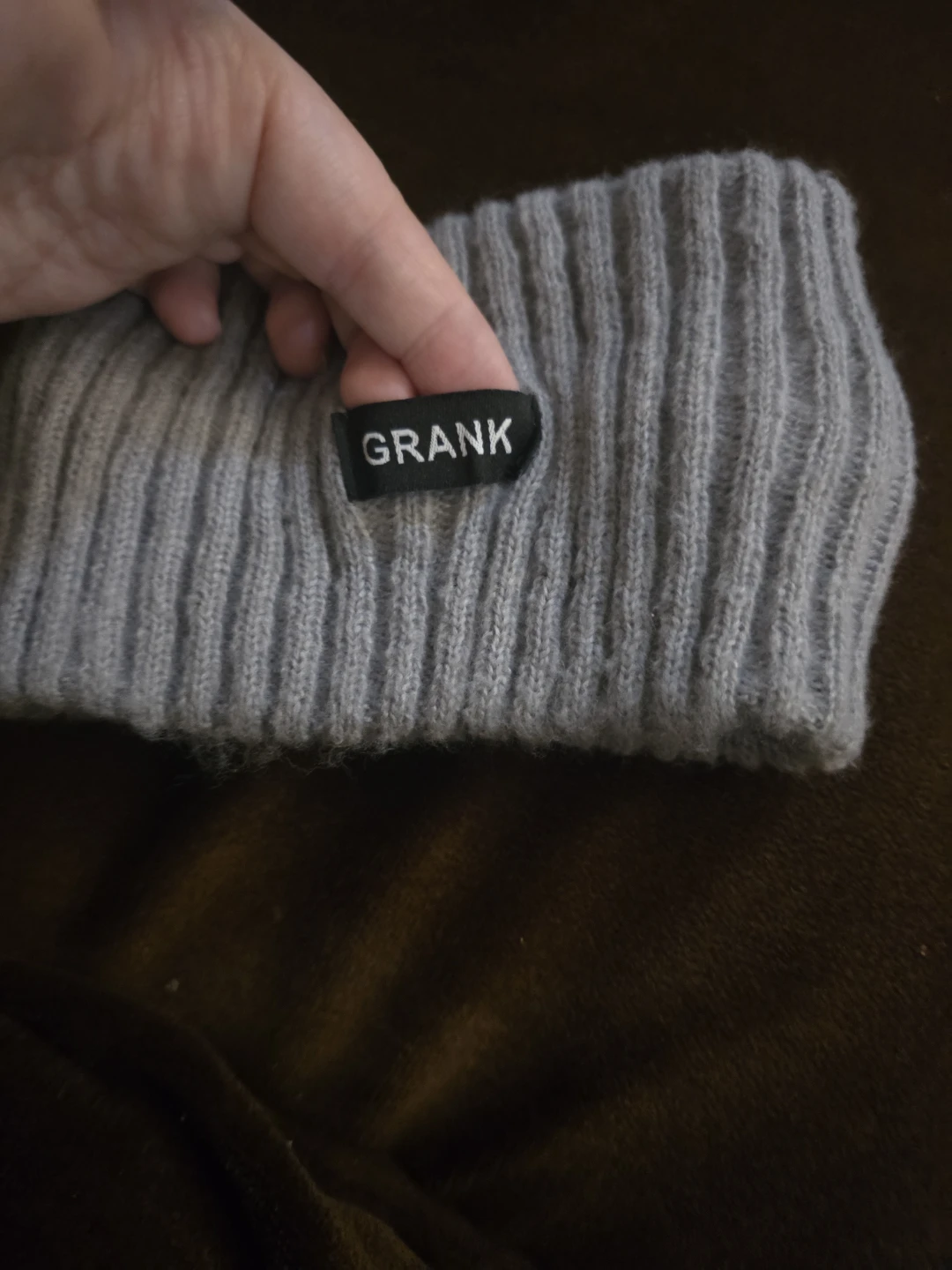 Grank Grey Knit Headband - photo 2