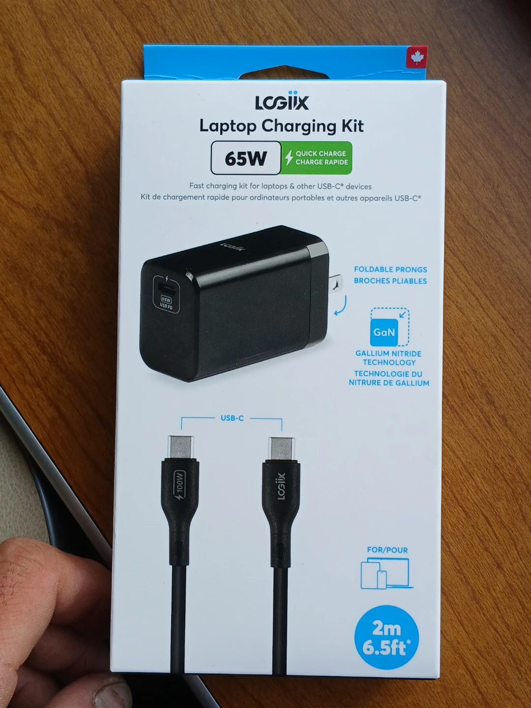 Logiix Laptop Charging Kit 65W USB-C