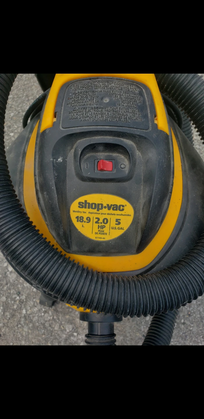 Shop-Vac Wet/Dry Vac 18.9L 2.0 HP - photo 2
