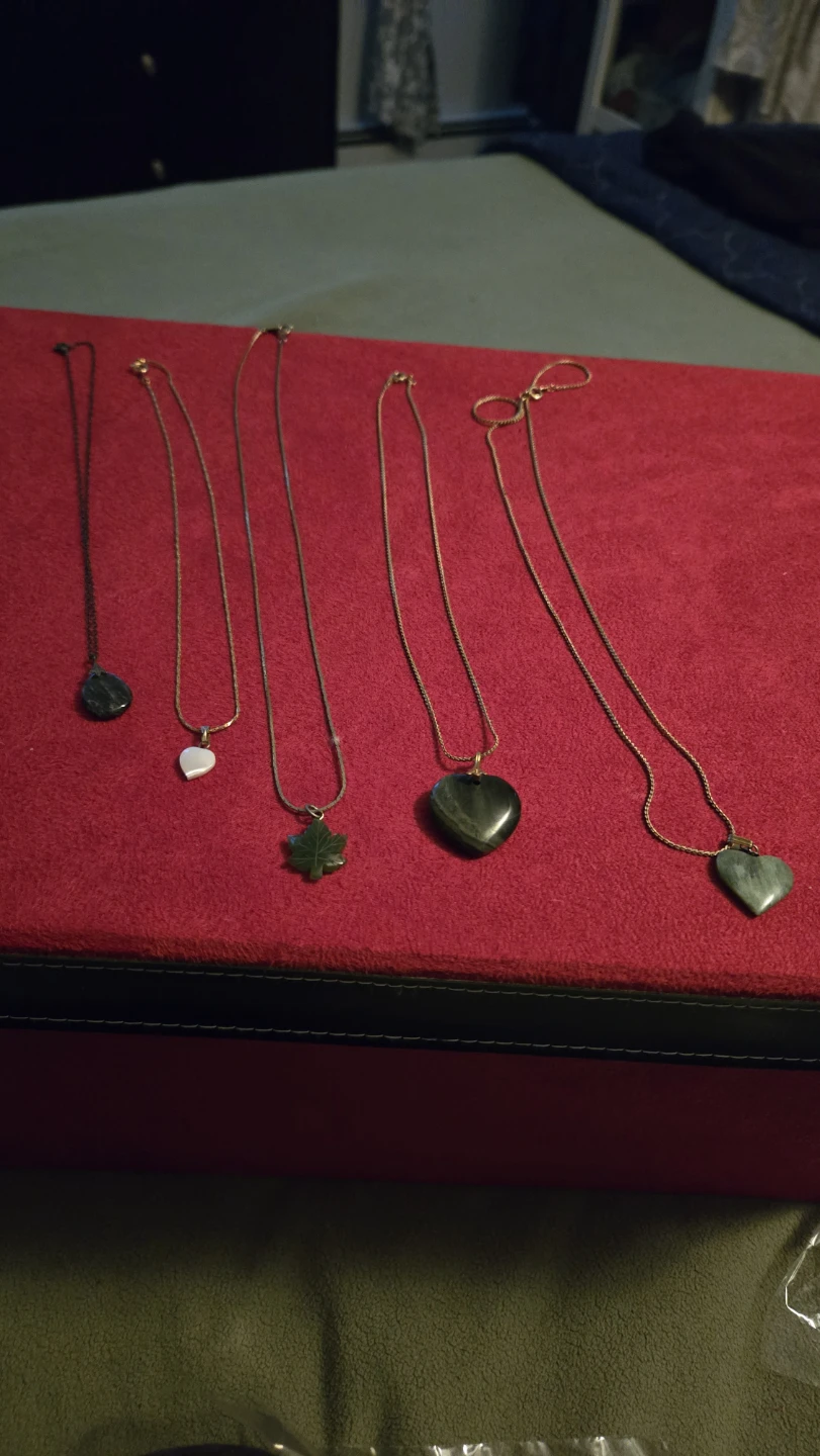 Collection of 6 Necklaces with Pendants