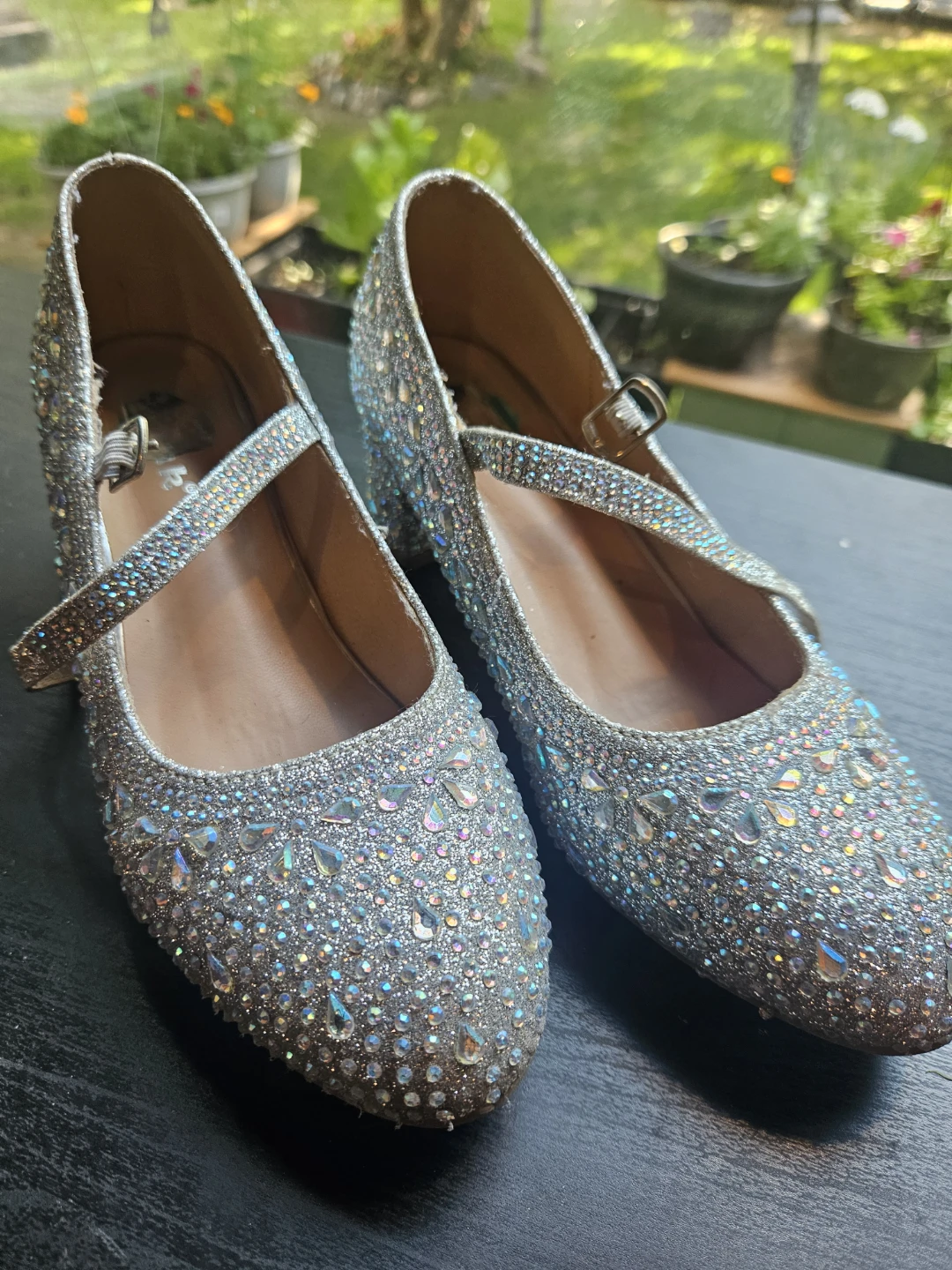 Link Girls Glitter Heels - Size 4 - photo 3
