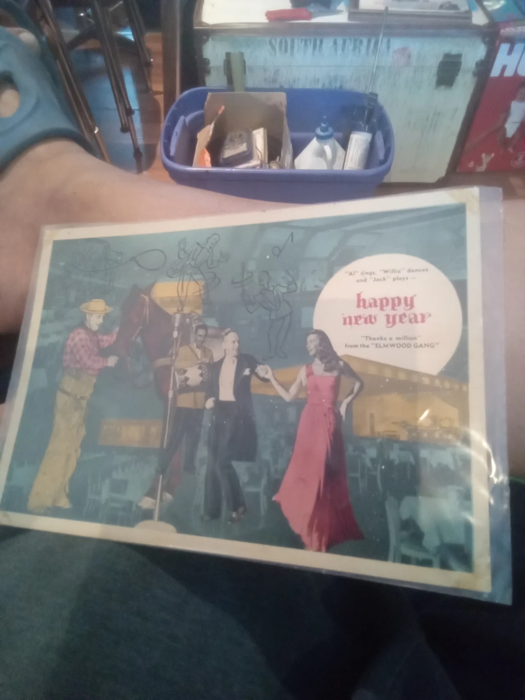 Happy New Year Greeting Card