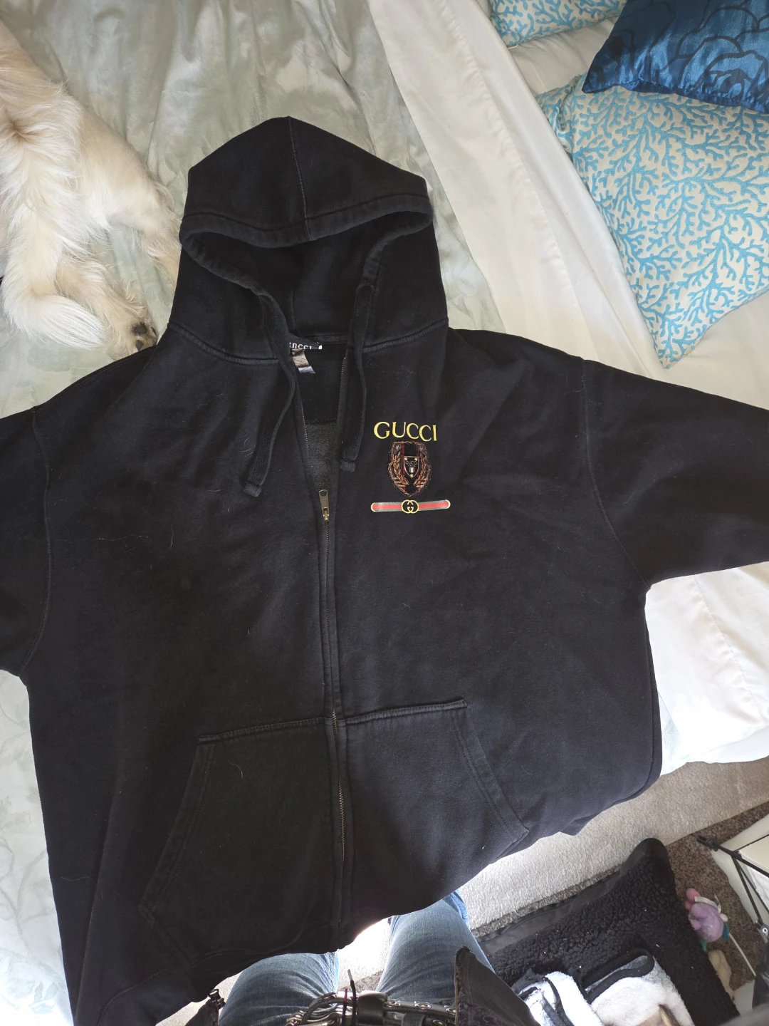 Crooks n Castles zip up hoody