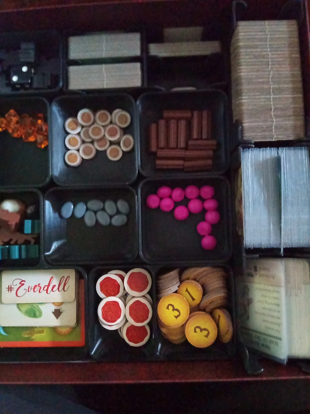Everdell Duo Board Game, sleeved + insert - photo 2