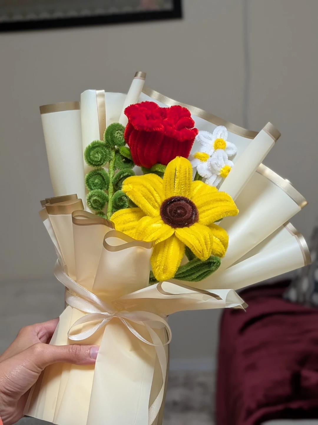 Nush customized handmade pipe cleaner Flower Bouquet - photo 2