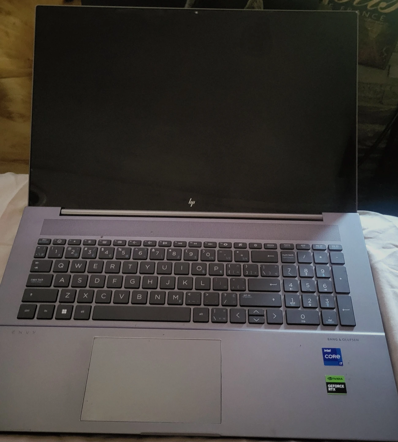 HP Envy 17-inch Laptop Intel Core i7 NVIDIA GeForce RTX