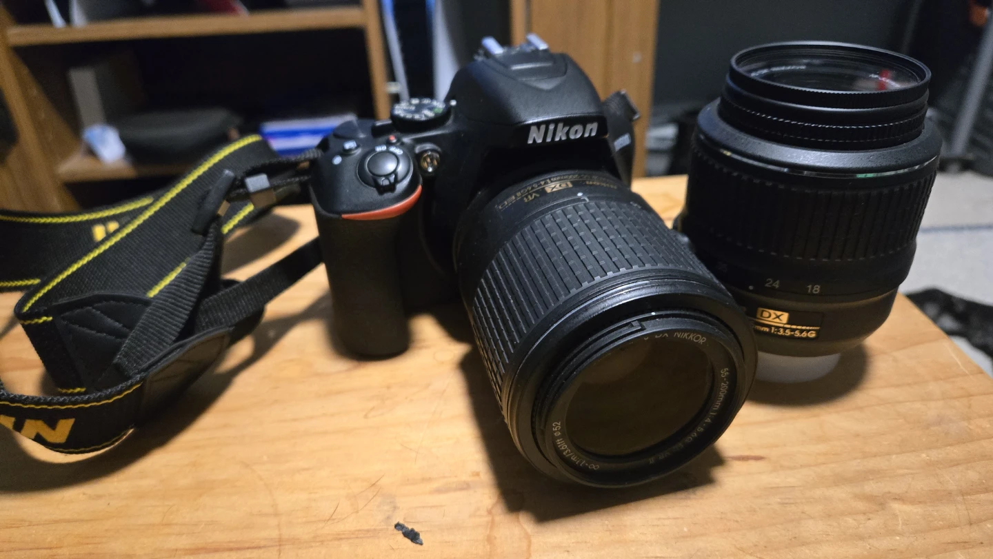 Nikon D3500 DSLR Camera with 18-55mm VR Lens