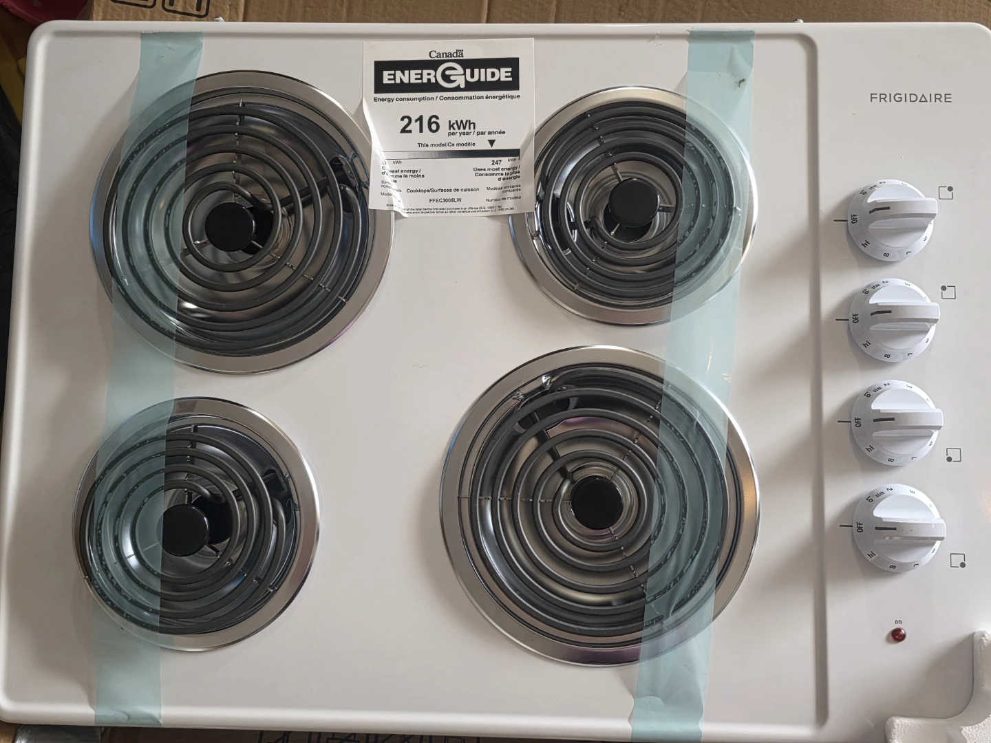 Frigidaire Electric Cooktop - photo 2