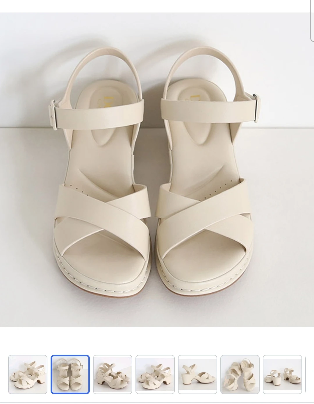 size 6.5 brand new womens sandal never worn - photo 2