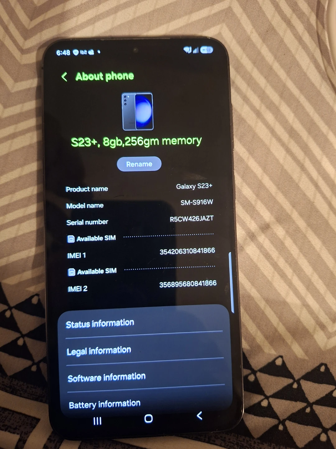Samsung Galaxy S23+ 256GB