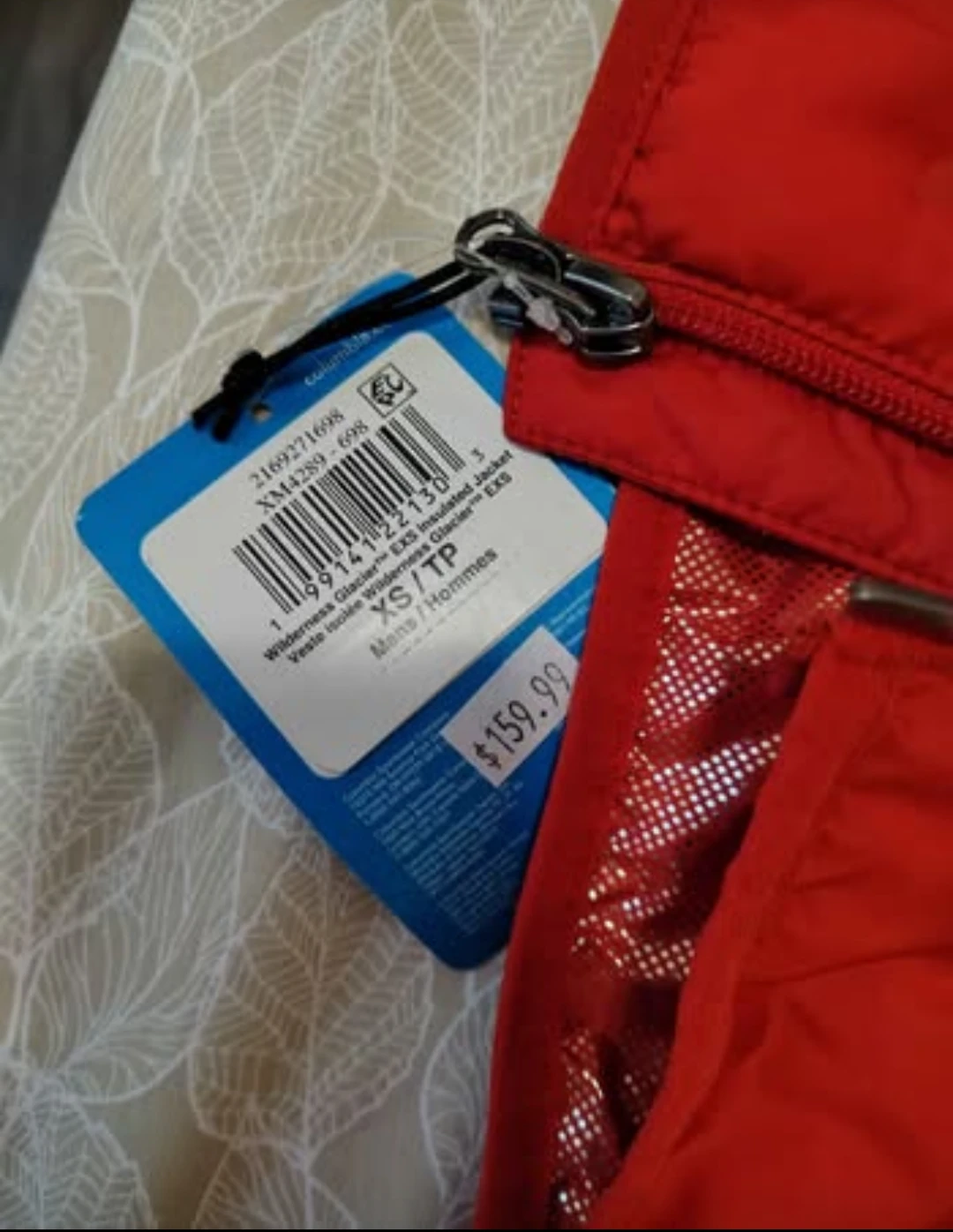 Columbia Wilderness Glacier Insulated Jacket – Men’s XS - photo 2